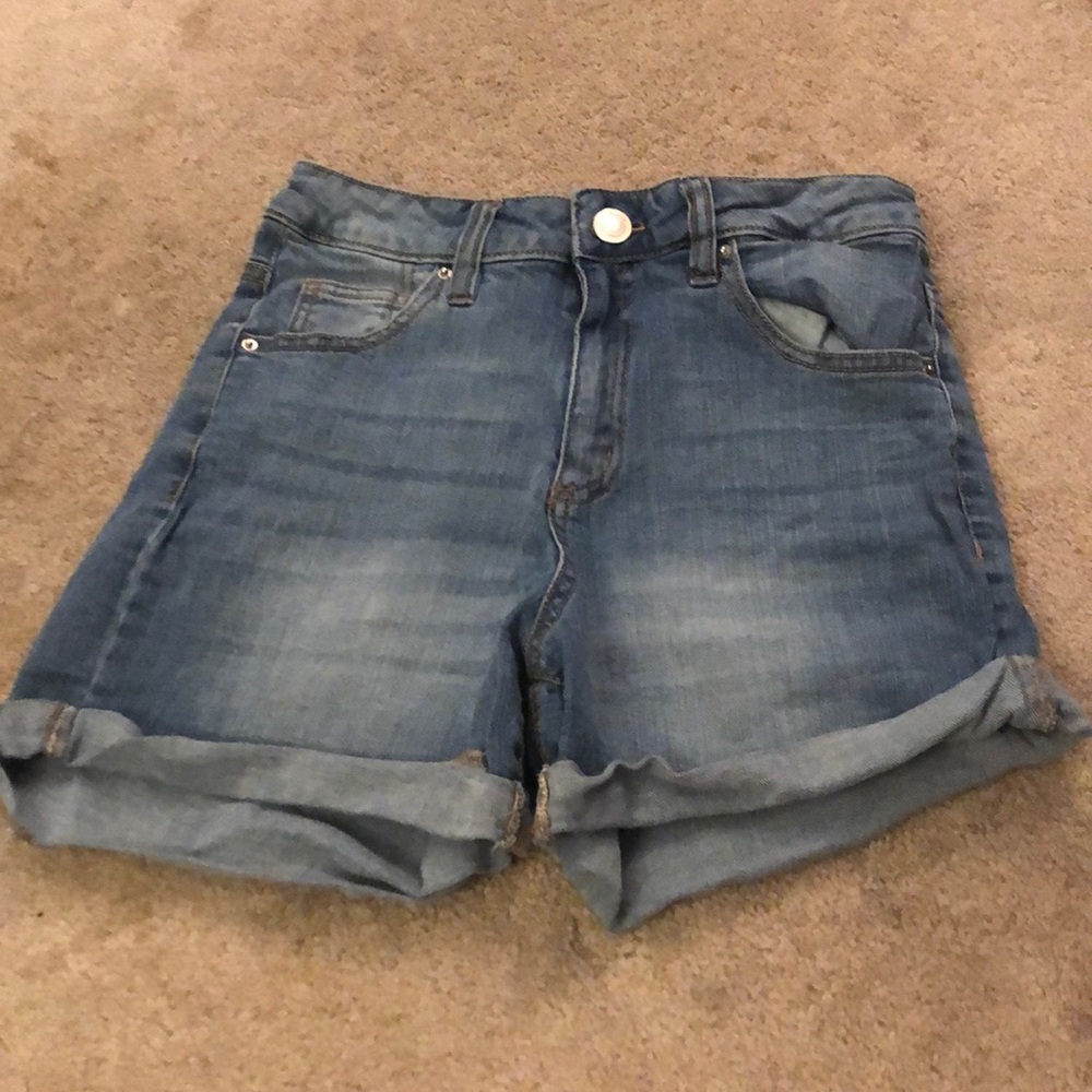 Miami High Rise Jean Shorts